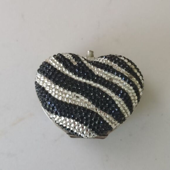 Judith Lieber Swarovski Crystal Pill Box - Picture 1 of 8